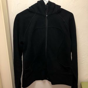 Black lululemon scuba hoodie